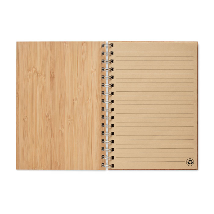 Noah A5 ring bound bamboo notebook (5)