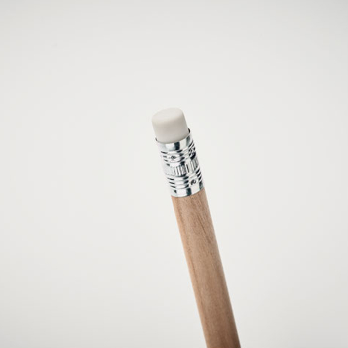 Prahs Natural pencil with eraser (2)