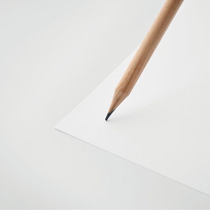 Prahs Natural pencil with eraser (3)