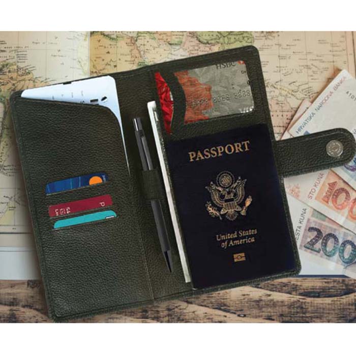 Prawd Genuine leather travel wallet (1)
