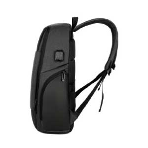 Premia Sleek black business backpack (2)