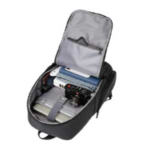 Premia Sleek black business backpack (4)