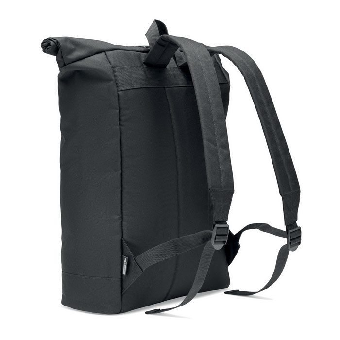 Roam 600D RPET rolltop backpack (5)