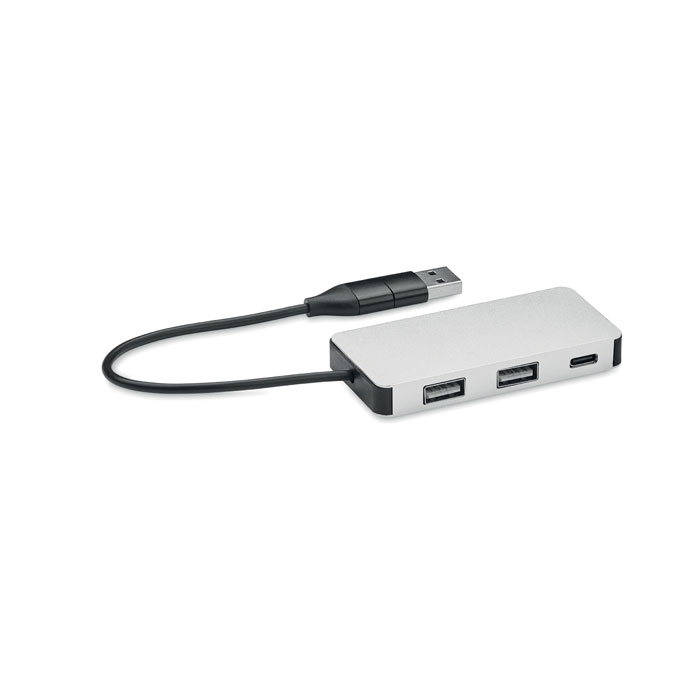 Rohtak 3 port USB hub with 20 CM cable (1)