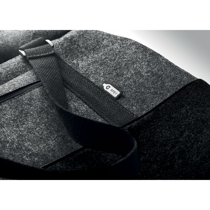 Trekker RPET felt weekend bag (4)