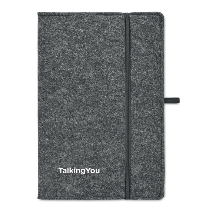 Zebra A5 notebook RPET felt (6)