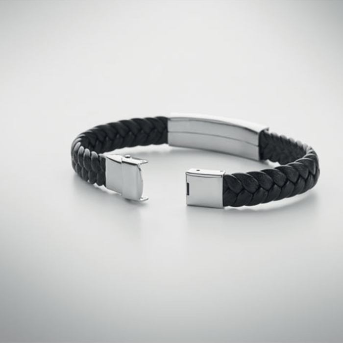 Ardara Braided faux leather bracelet (1)