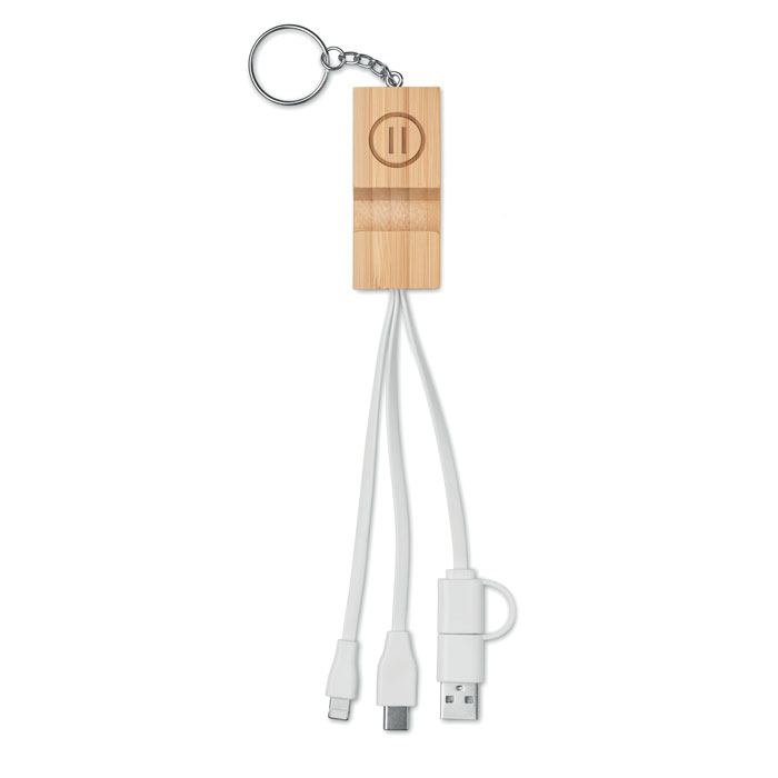 Eldwyn Bamboo key ring and stand (8)