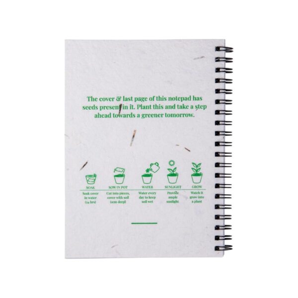 Zenara Seed covers & spiral binding plantable notepads B6 (2)