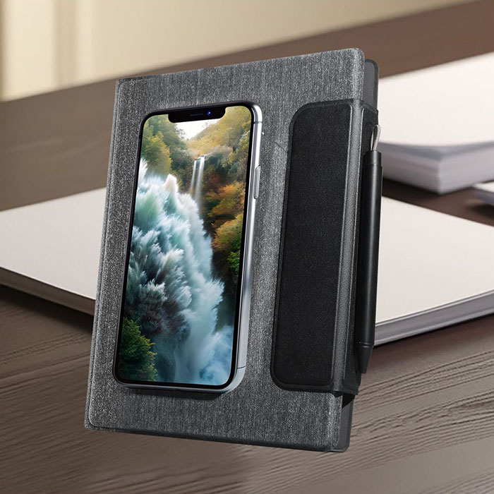 Anthony Eco-friendly 5W magnetic wireless charger notebook (3)