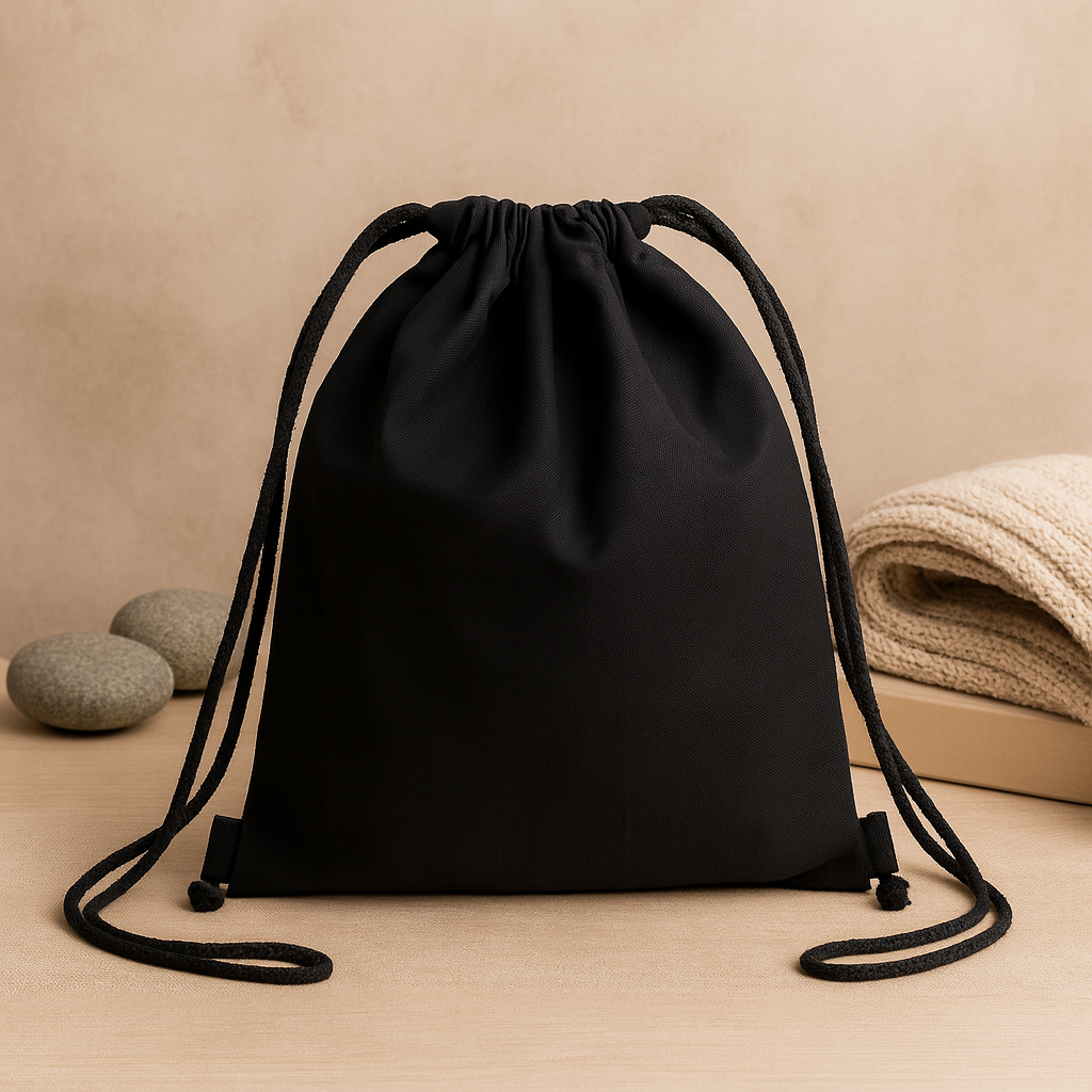Dreyvan Cotton drawstring bag. 140 GSM.