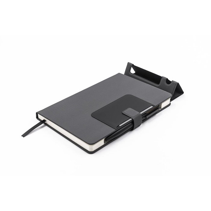 Glitzel A5 Notebook with Phone Stand and Pen Holder (1)