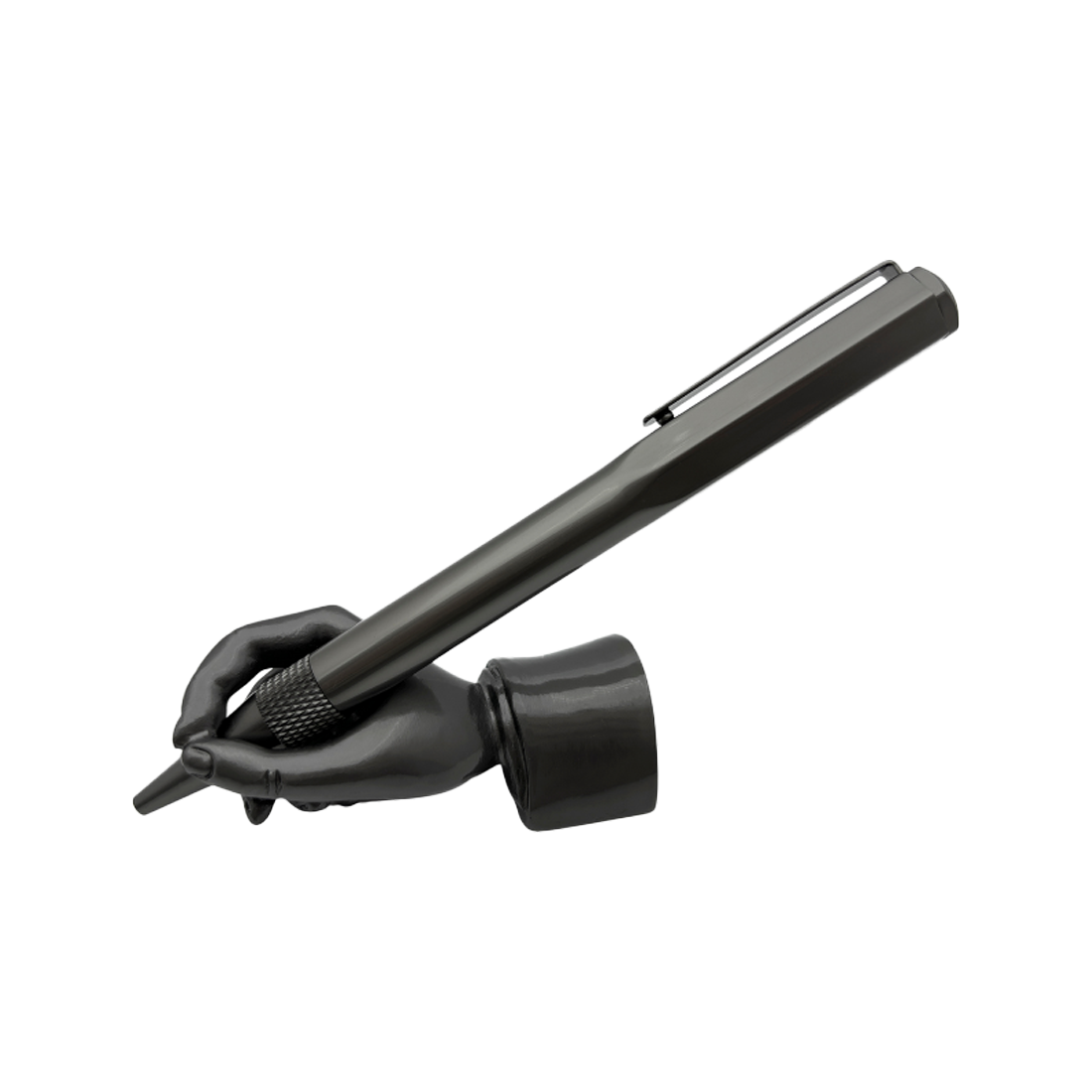 Nexo Premium pen and hand shaped pen holder (2)