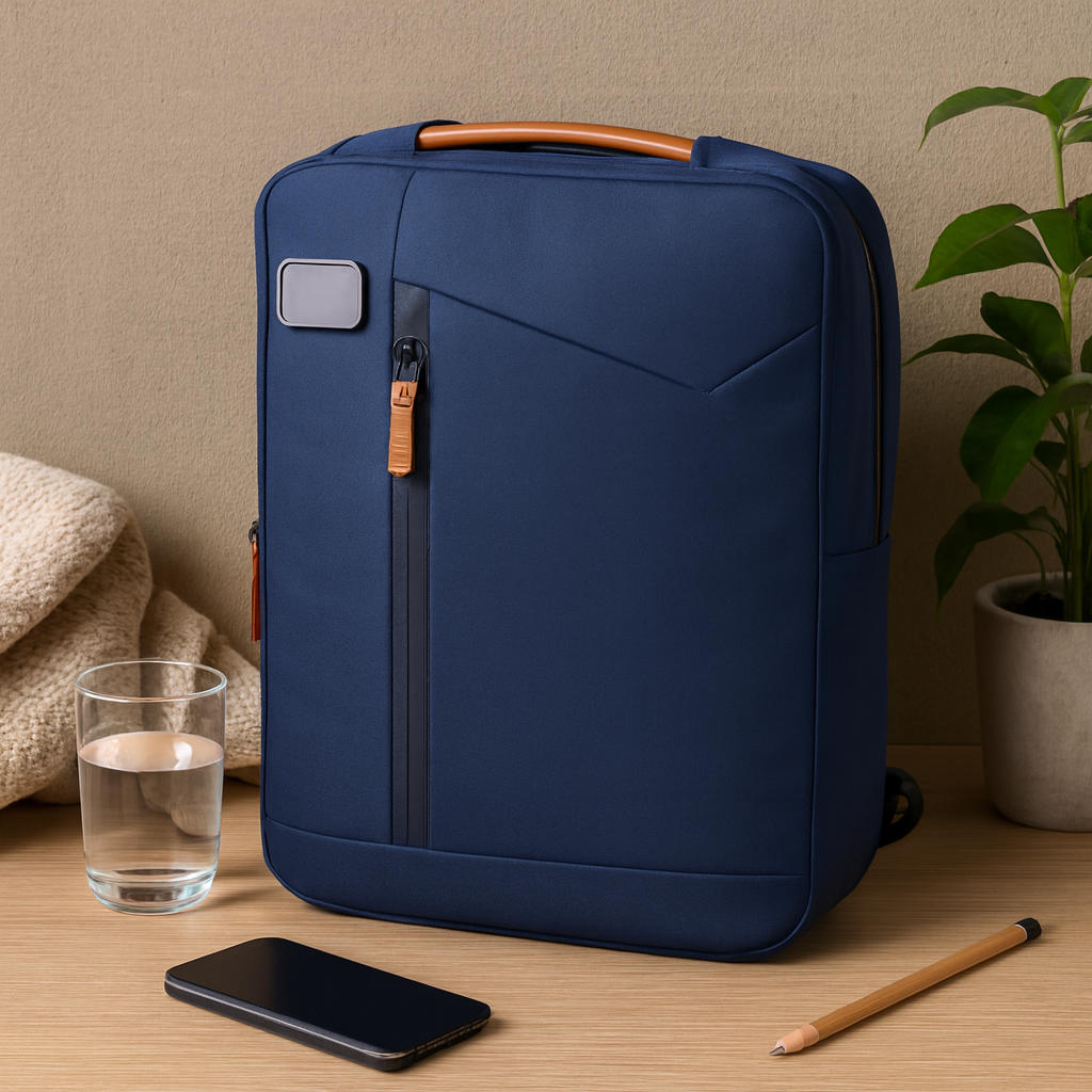 Tasche 3-in-1 convertible laptop backpack messenger bag. RPET.