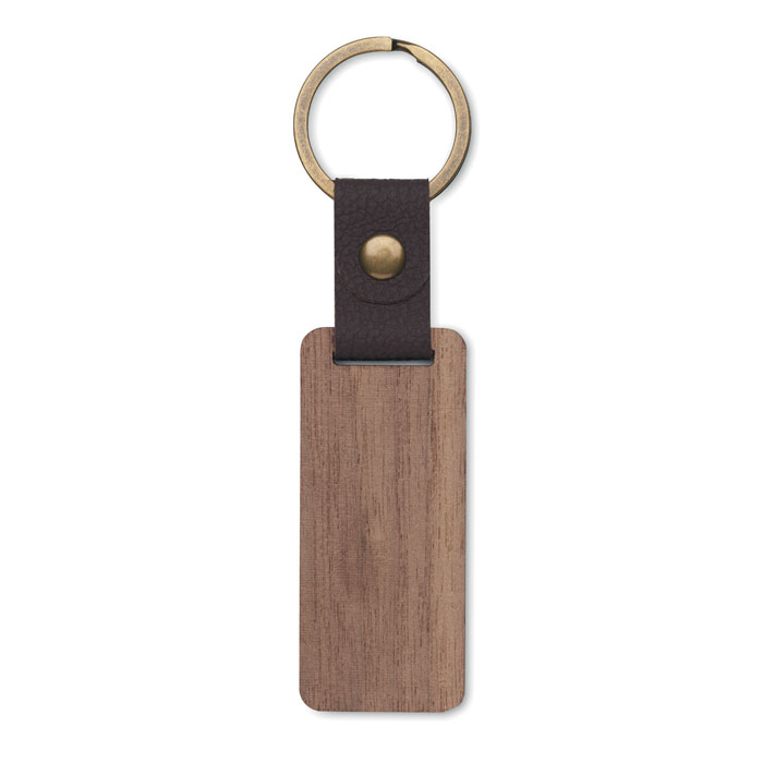 Thyndra Key ring in walnut and PU (3)