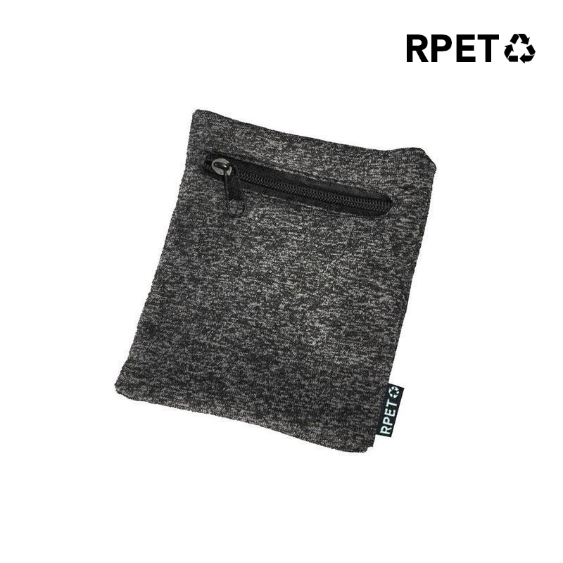 Ernest RPET wrist band with zipper pouch (1)