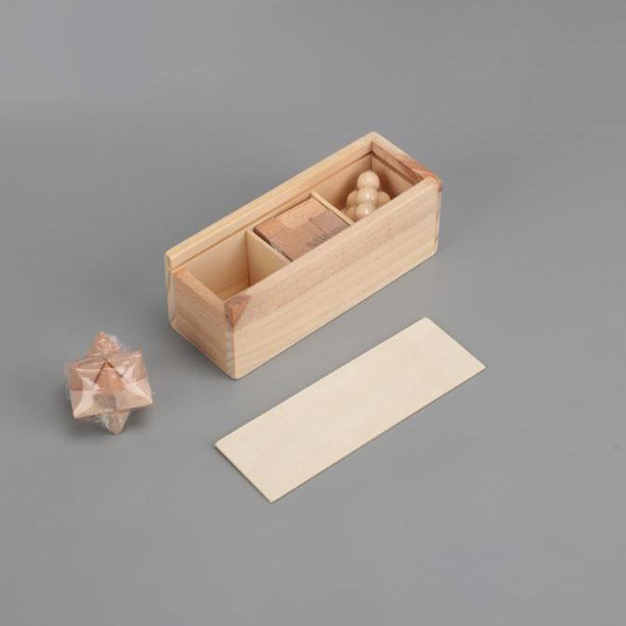 Fairfax 3 pcs brain teaser puzzle. (5)