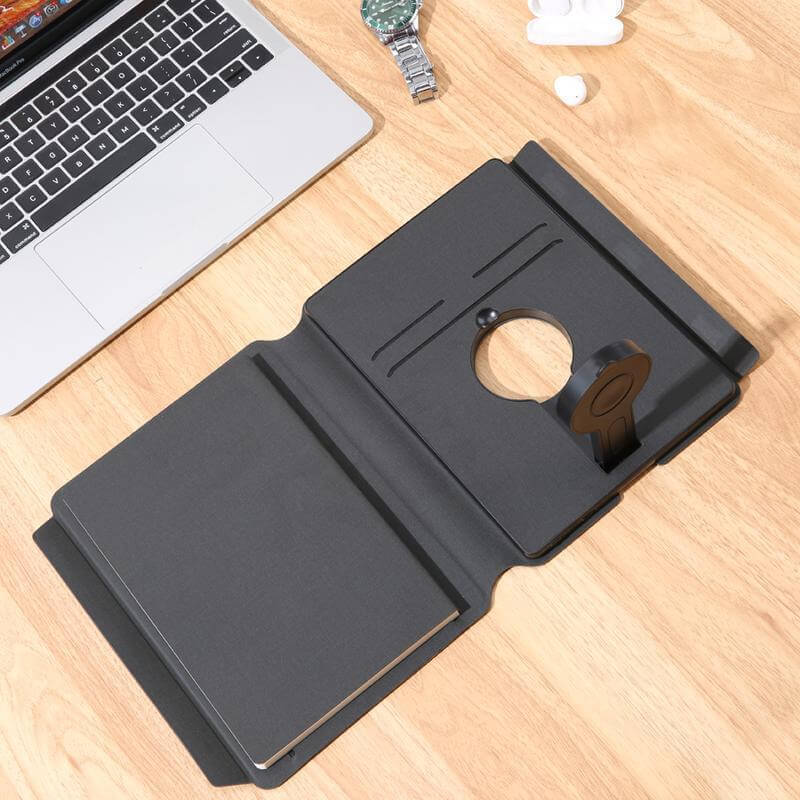 Jackie 15W Mag-Wireless Charger, 10,000mAh power bank, 32GB built-in USB drive & 64-sheet notebook (3)