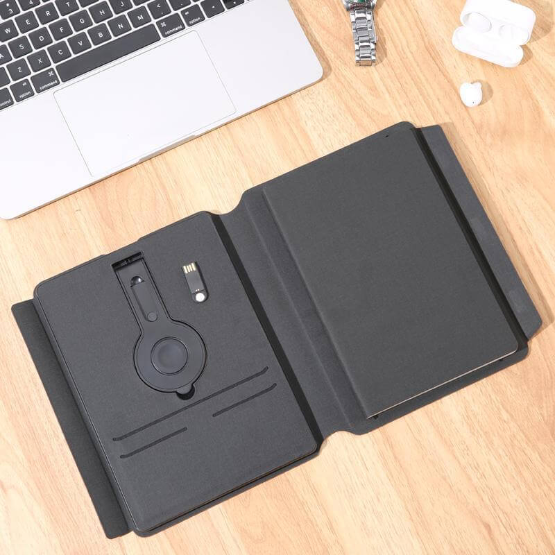 Jackie 15W Mag-Wireless Charger, 10,000mAh power bank, 32GB built-in USB drive & 64-sheet notebook (4)