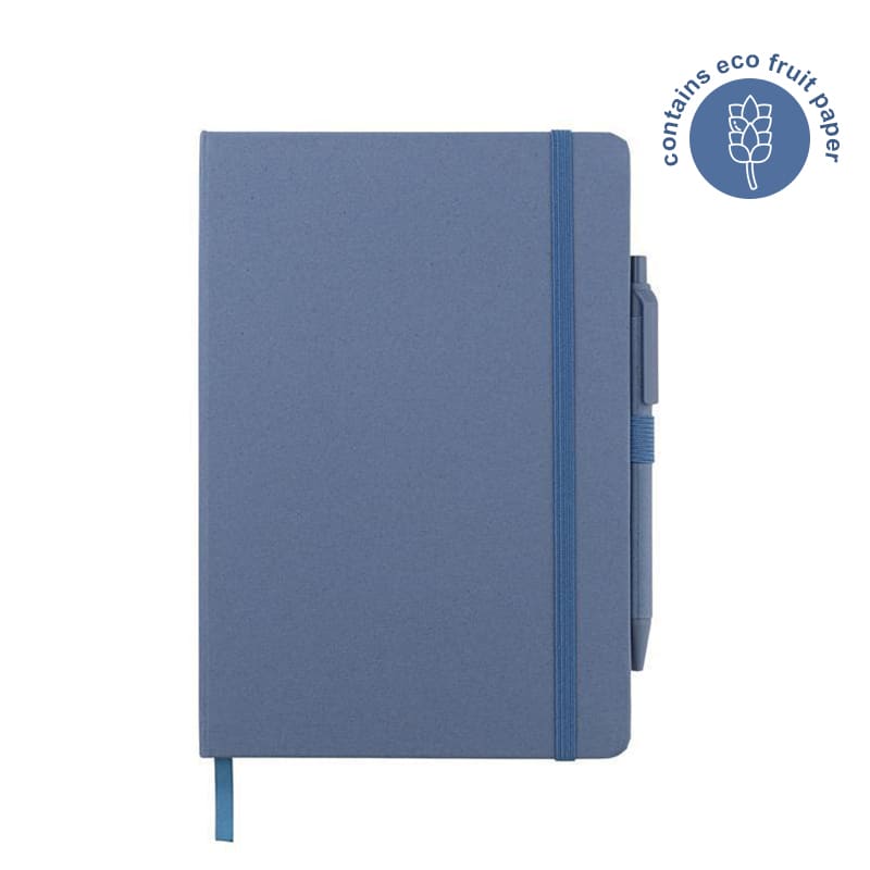 Nelson A5 hard cover notebook & pen set (1)