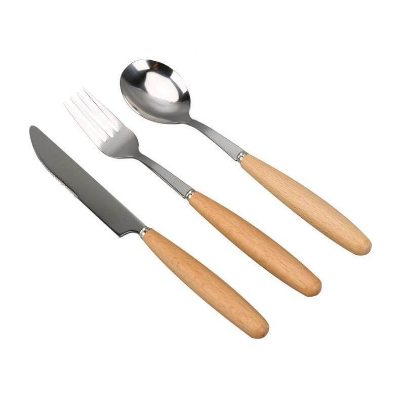 Scott Steel cutlery set (spoon, fork, and knife) (1)