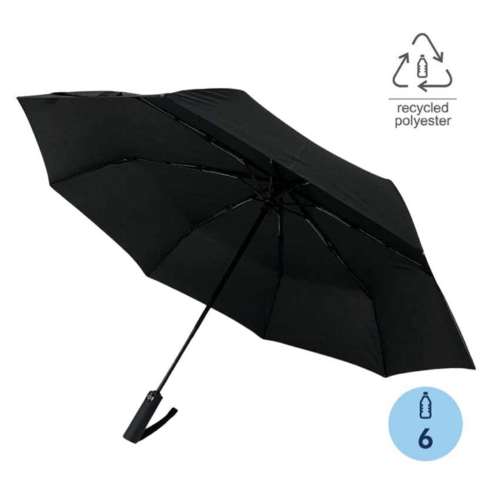 Spencer RPET auto-open umbrella with SPF50 UV protection (7)