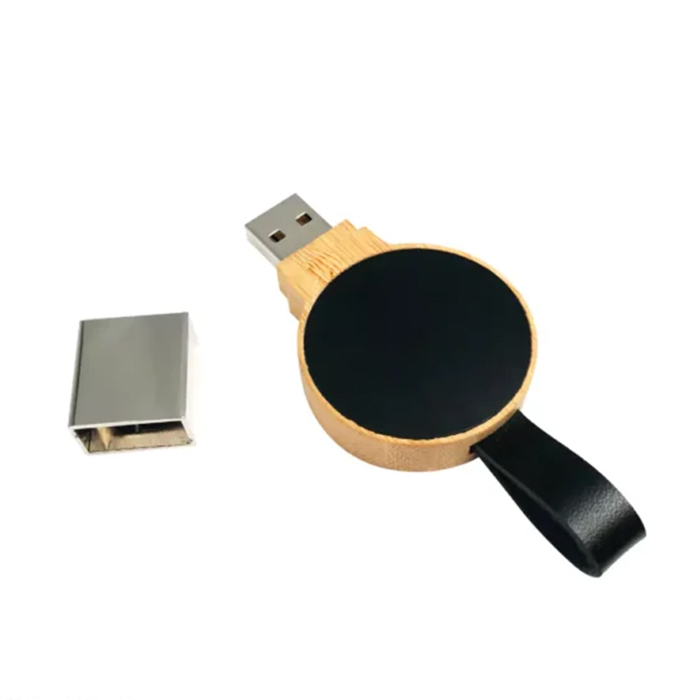 Graham 64GB round bamboo led with strap V. 3.0 USB. (5)