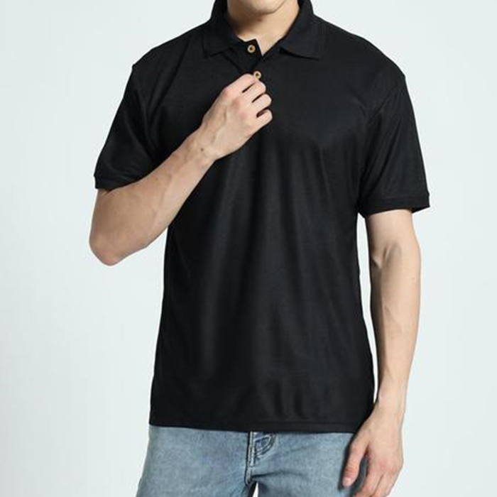 Lean Recycled polyester polo shirt (1)