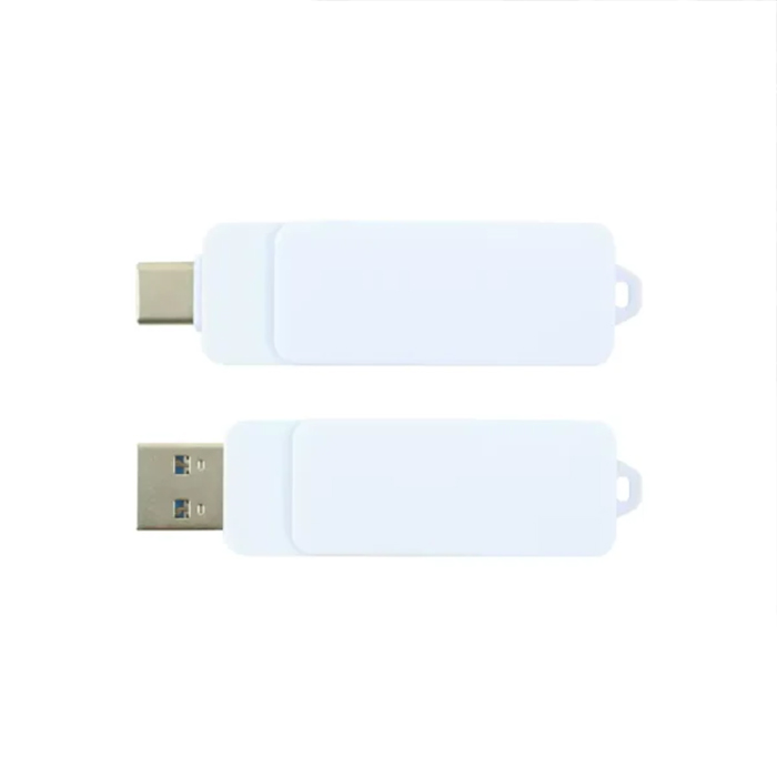 Polo 64GB V. 3.0 Type C OTG white swivel USB. (1)
