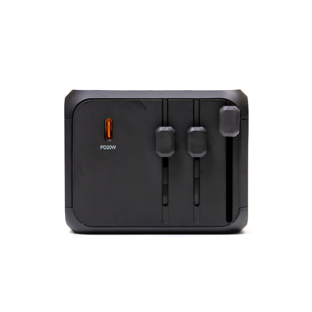 Starnet 3 Type C and 2 USB A ports universal travel adapter (2)