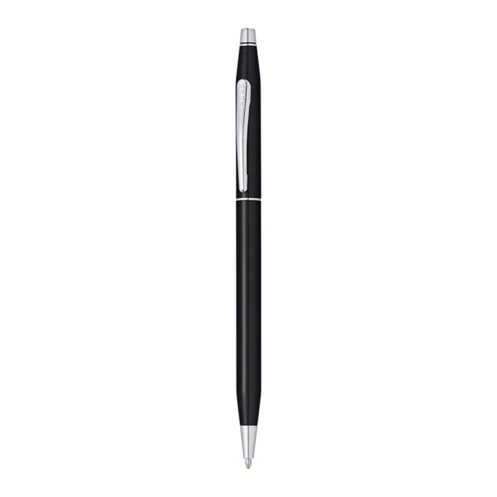 Cross Classic Century Black lacquer with polished chrome appointments ballpoint pen (4)
