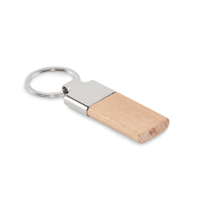 Harris Key ring with rubber wood. (1)