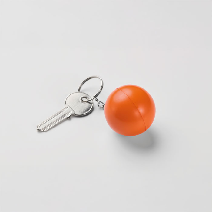 Larry PU ball shape key ring. (3)