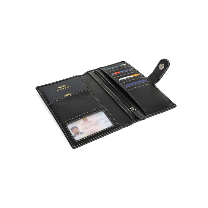 Caitlin Travel wallet cactus leather. (2)