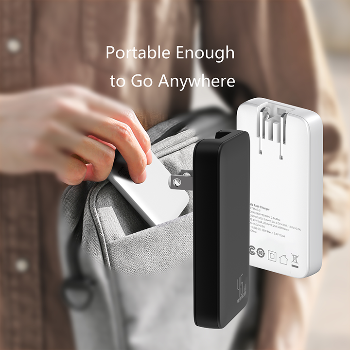 Fisher 45W fast & slim world travel adapter (11)