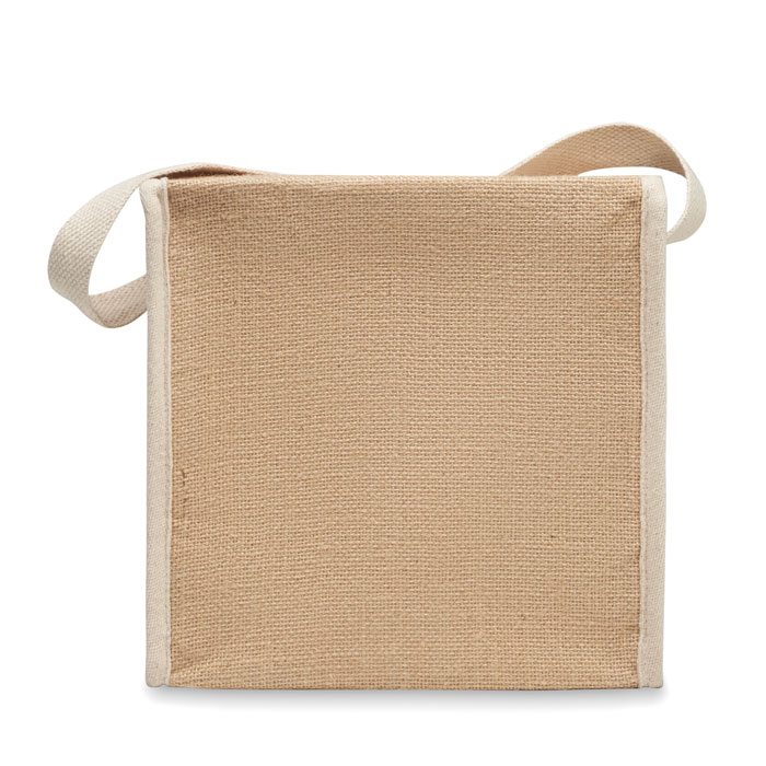 Landis Jute and canvas cooler bag 3L (4)