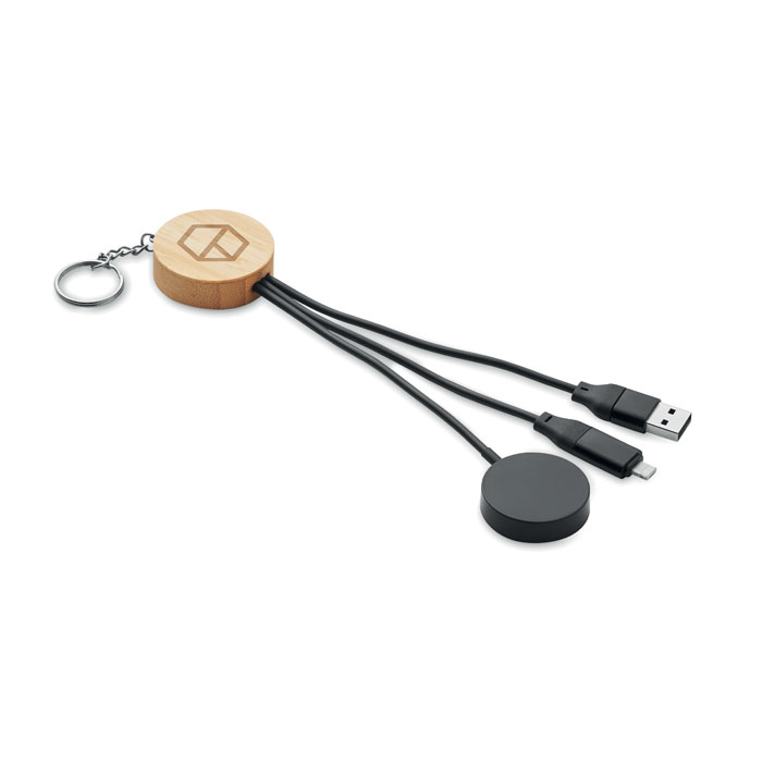 Spike Key ring with 4 in 1 60W cable (8)