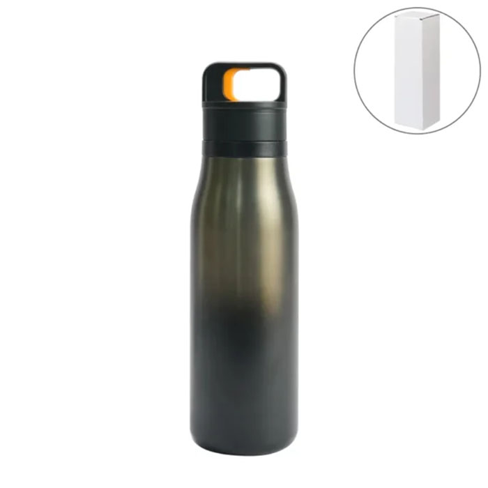 Bois 500 ML Push-button stainless-steel bottle. (5)