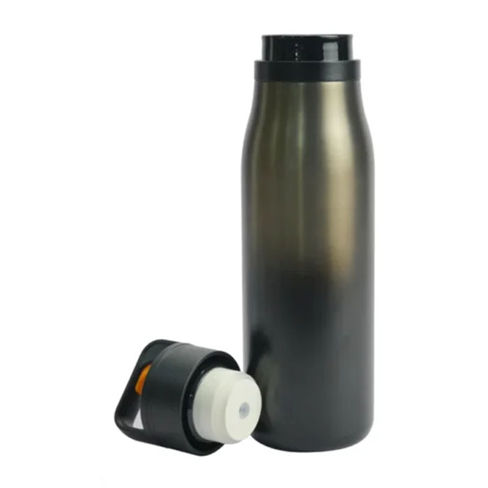 Bois 500 ML Push-button stainless-steel bottle. (6)