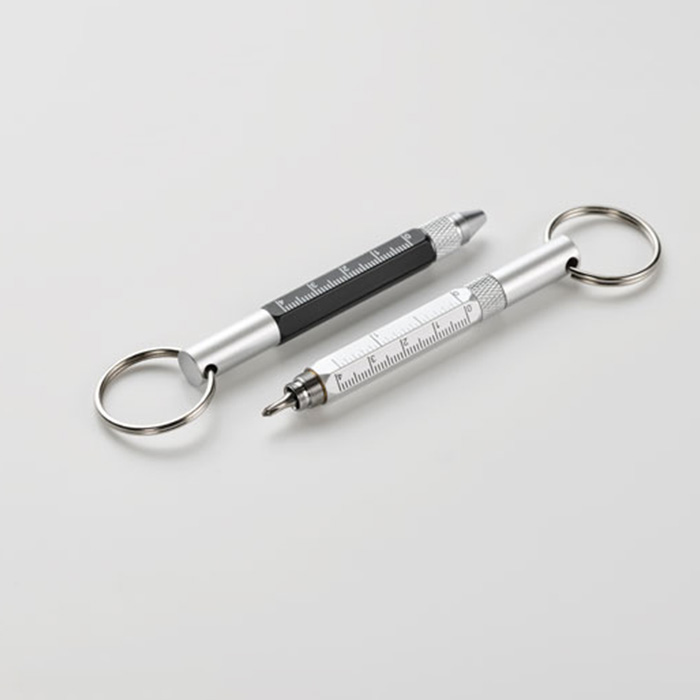 Charlize Key ring with twist action pen (3)