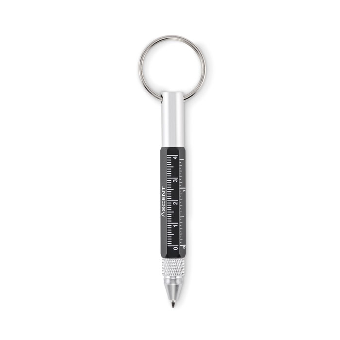 Charlize Key ring with twist action pen (6)