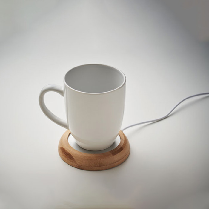Carner Bamboo mug warmer with USB (4)