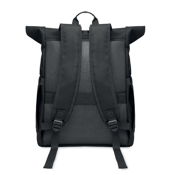 Clemens Rolltop laptop rucksack 600D (2)