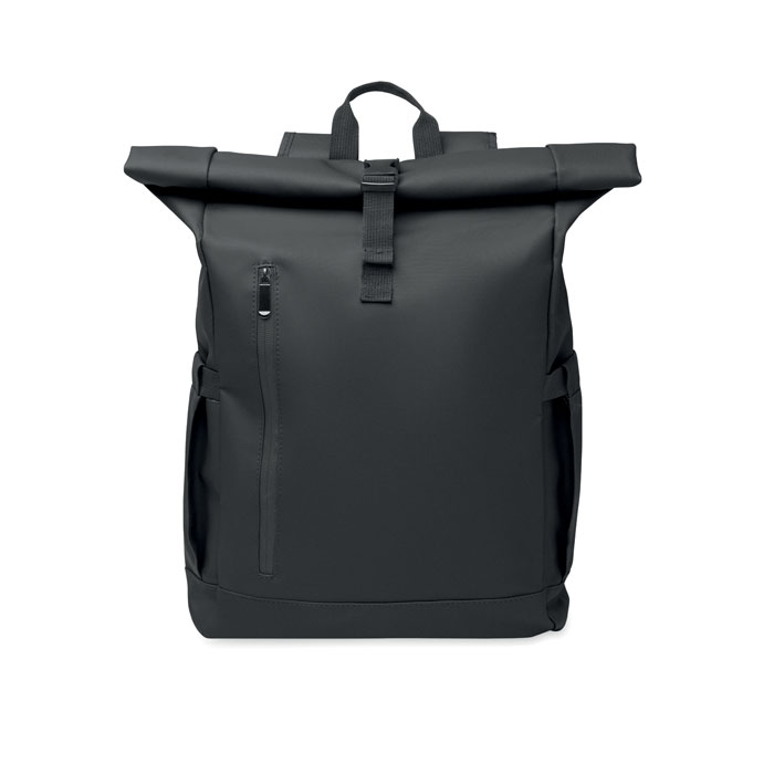 Clemens Rolltop laptop rucksack 600D (9)