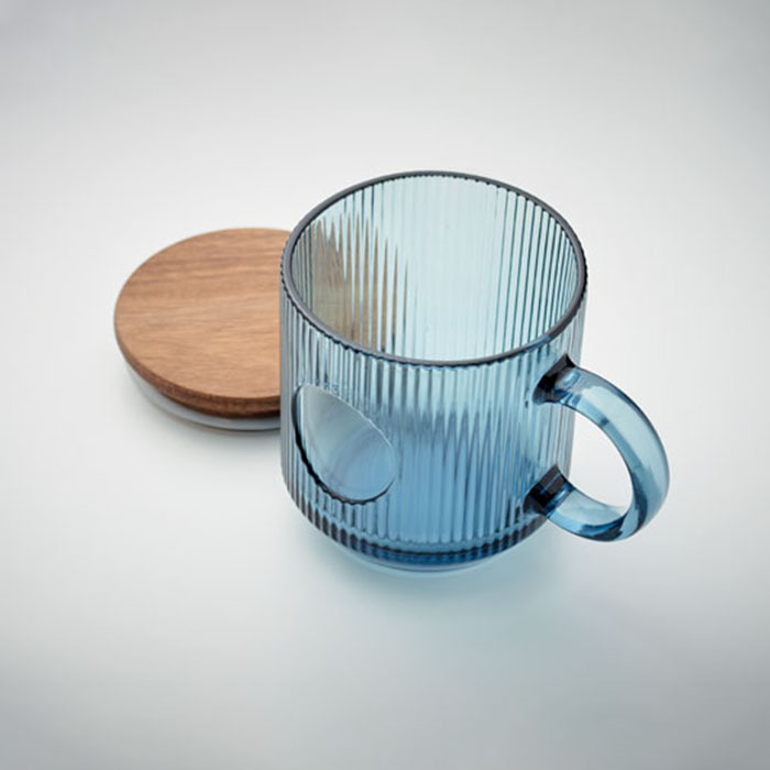 Mendes Ribbed glass mug 300 ML (5)