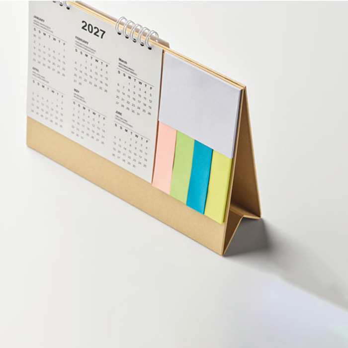 Mitch Desk calendar with memo pad (2)