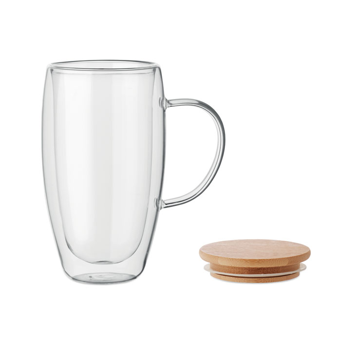 Slash Double wall glass mug 450 ML (4)