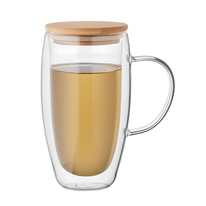 Slash Double wall glass mug 450 ML (5)