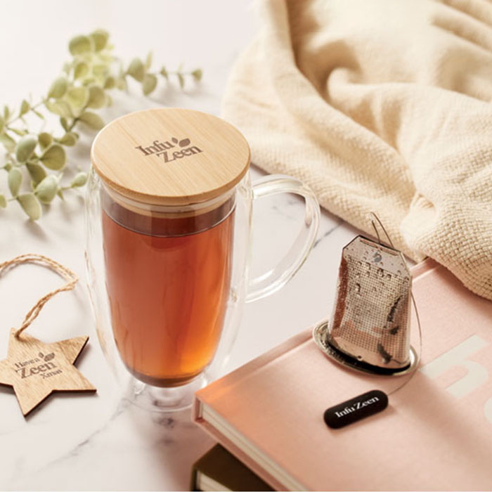 Slash Double wall glass mug 450 ML (6)