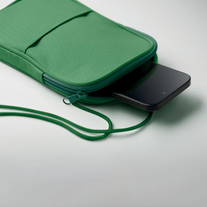 Wilbur RPET cross body travel pouch. (4)